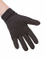 Adjustable Amara Leather Stretchy Mesh Diving Gloves with Fastener Wristband