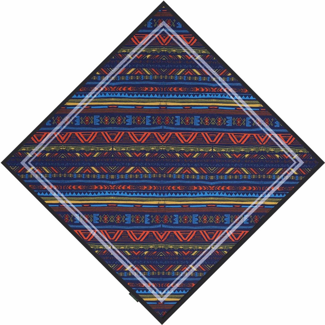 BSCI Audit Skull Cowboy Multifunction Exquisite Stitching Quick-Dry UV Protection Square Bandana