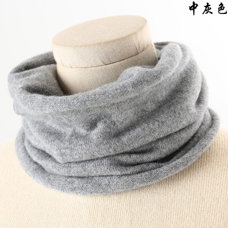 Custom Winter Blank Warm Knitted Crocheted Knit Cashmere Snood