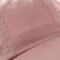 BSCI Audit Custom 6-Panel Unstructured Dyed Cotton Twill Pink Cap