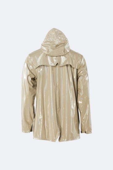 Casual Unisex Fit Holographic Jacket Fabric Column Pressure 4000 mm Raincoat