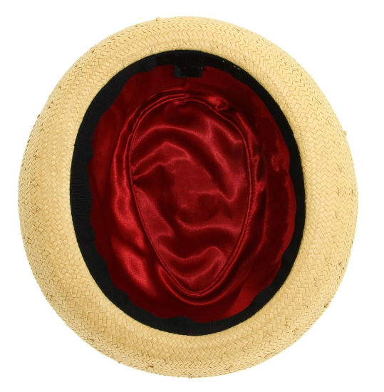 Summer Paper Straw Hat Trilby Gangster Cap Beach Sun Hats Straw Men Jazz Hats