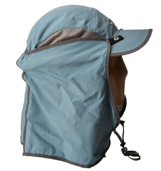 Underbrim Nylon Sand Sun Protection Mesh Side Panels Hat Cam
