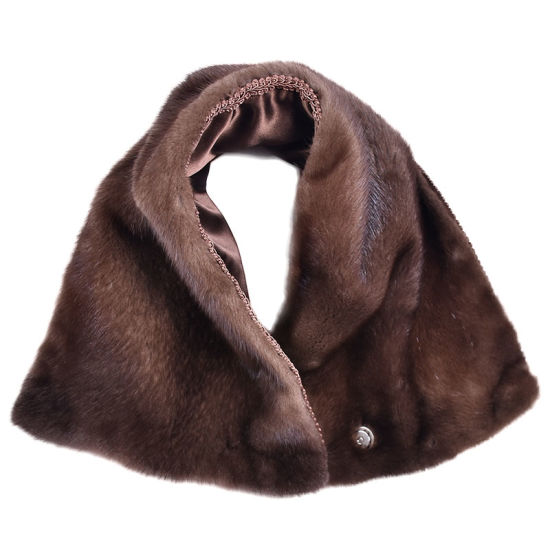 Wholesale Custom Winter Warm Fashion Soft Women Mink Fur Snood Snood Winter