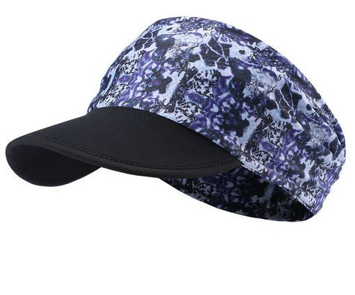 Summer Foldable Sun Protect Soft Visor Cap Without Crown for Running Riding Outdoor Sports