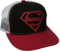 BSCI Audit Adjustable Superman Patch Rubber Snapback Cap with Mesh