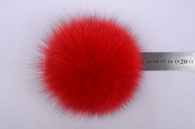 100% Acrylic Custom Fur Winter Warm POM POM Knitted Beanie Hat