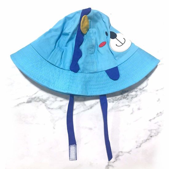 Toddler Kid Adjustable Sun Protection Little Lion Animal Bucket Hat
