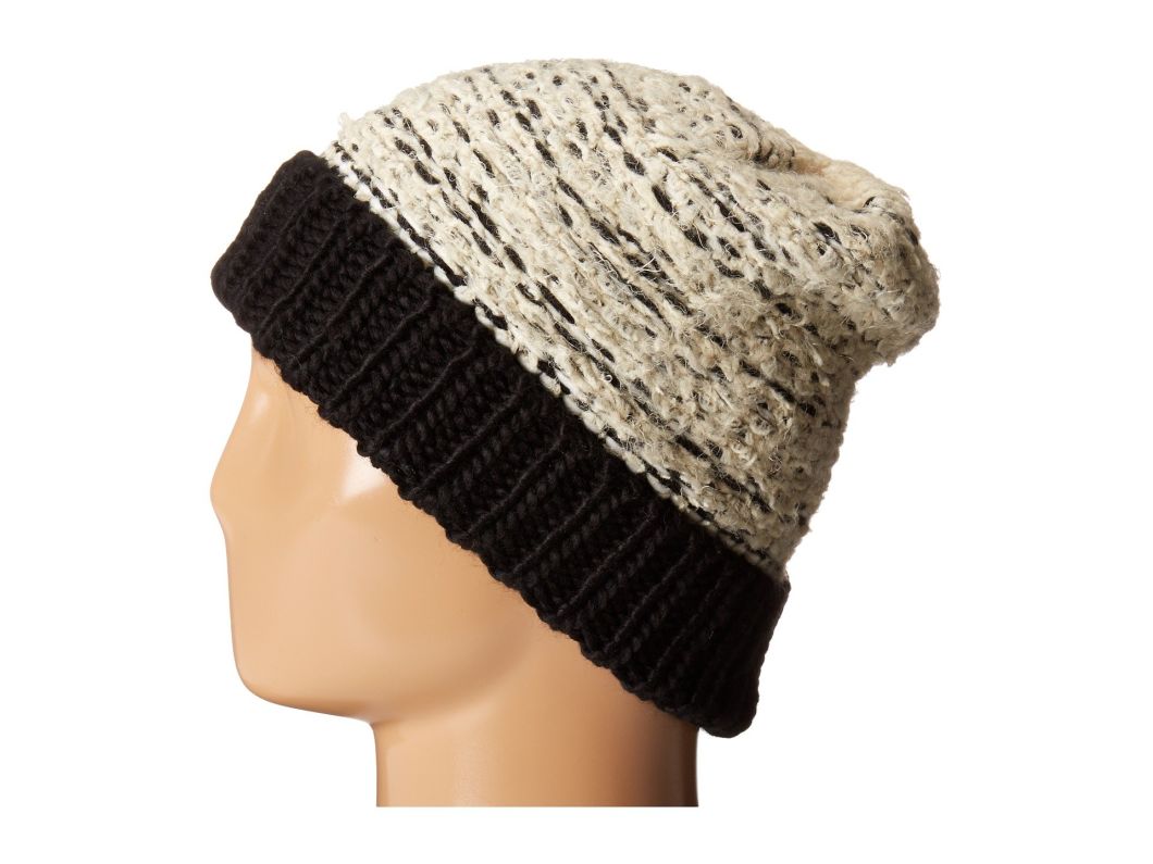 BSCI Audit Winter Slouch Beanie Rolled Cuff Knitted Warm-Hat Wholesale