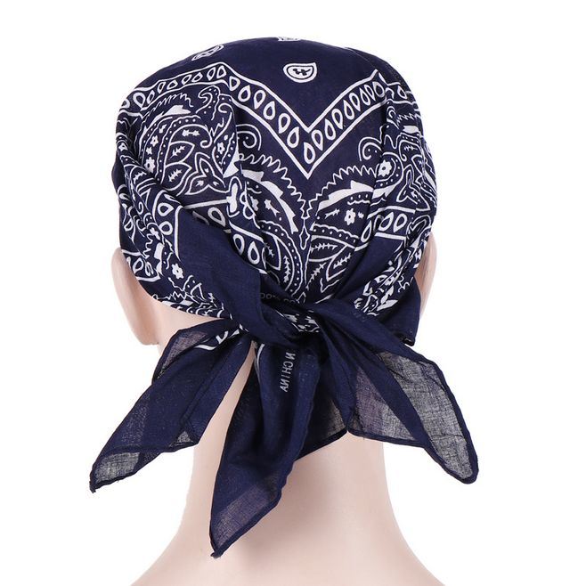 Custom Women 100% Ployester Print Sports Hat Fashion Bandana Cap