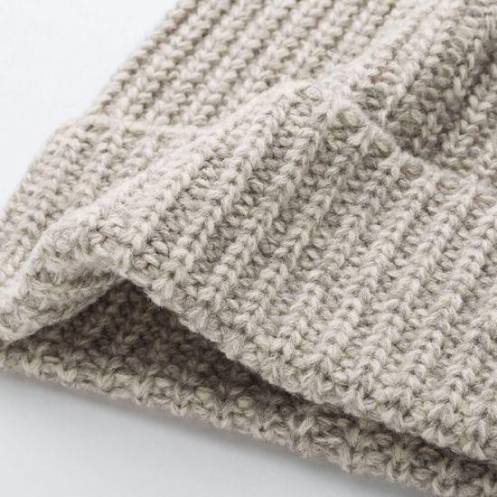 Acrylic Custom Striped Soft Warm Beanie Knitting Hat for Man Women