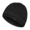100% Soft Acrylic Custom Beanie Knitted Warm Black Hat Winter