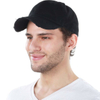 Man Women Adjustable Polo Trucker Washed Distressed Plain Dad Hat