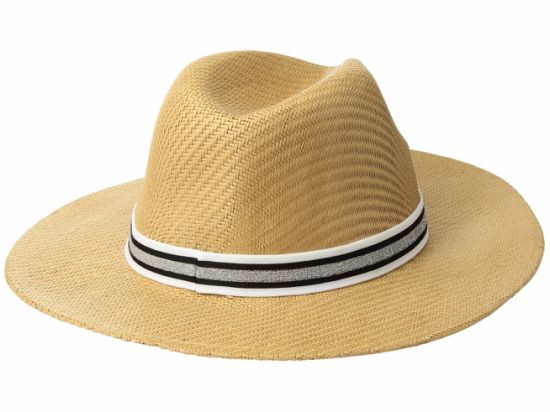 Custom Classic Summer Straw Mexico Hat with Interior Sweatband Tape