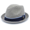 BSCI Audit Custom Lightweight Paper Straw Beach Sun Hat Roll up Narrow Brim Fedora Hat