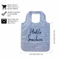 Custom Lightweight Reusable Nylon Shopping Tote Bag with Designed Print