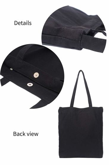 Sedex Audit Wholesale Custom Man Women Tote Handbag Shoulder Bag Canvas Bag for Travel Shopping