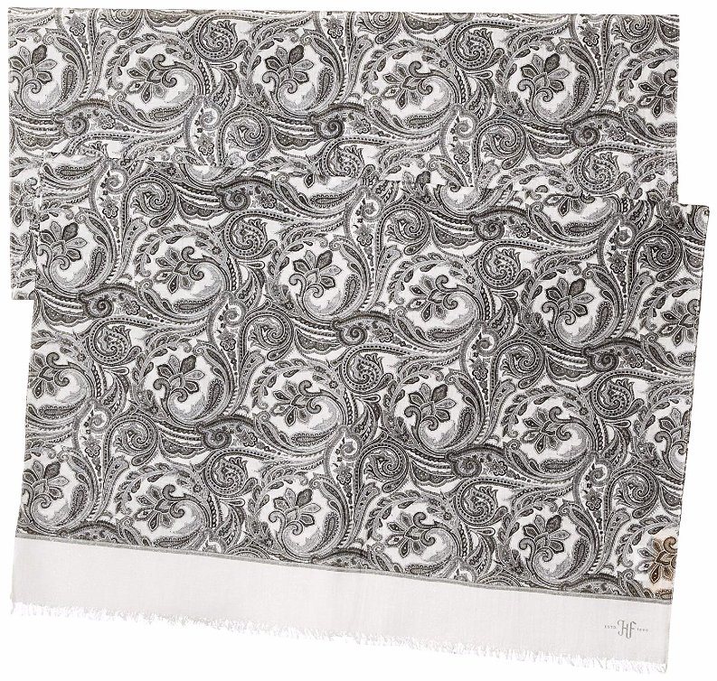 BSCI Audit Wool Silk Classic Luxury Custom Men's Jacquard Scarf