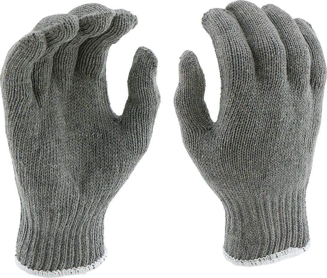 Heavy Weight Hand Protection Cooking Gloves Cotton Knitted Gloves