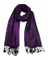 Acrylic Jacquard Scarf Women Fashion Rose Pattern with Fringe