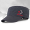 Embroidered Badge Fitted Tactical Flat Top Cotton Beret Army Military Cap