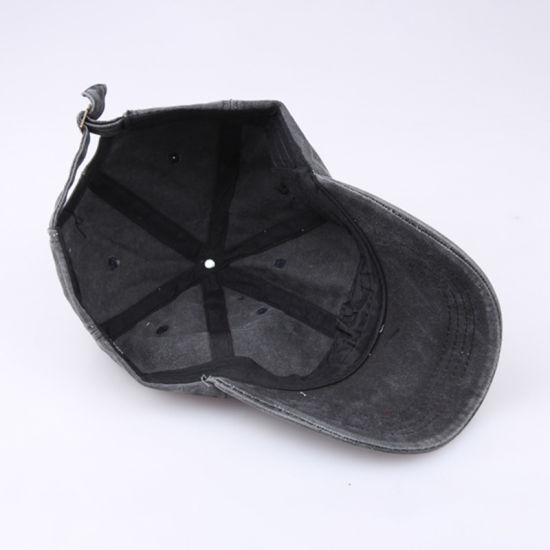 BSCI Audit 100% Cotton Plain Distressed Dyed Washed Baseball Cap