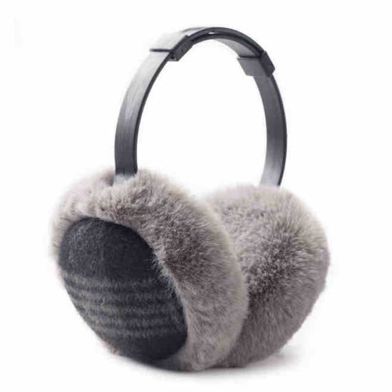 Fashion Rabbit Fur Ear Muff Factory Directly Supply Real Fur Winter Ear Muff