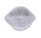 Gray Plain Merino Wool Knit Slouch Custom Beanie Winter Hat
