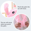 BSCI Audit Wholesale Winter Halloween Christmas Animal Rabbit Hat Movable Bunny Ears Hat
