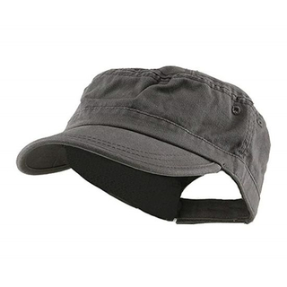 Custom 100% Cotton Plain Distressed Dyed Outdoor Stone Washed Cap