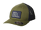 Custom Cotton 6-Panel Curved Brim Patch Trucker Hat No Mesh