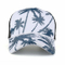 Sedex Audit 100% Polyester Mesh Trucker Cap Printing Coconut Tree