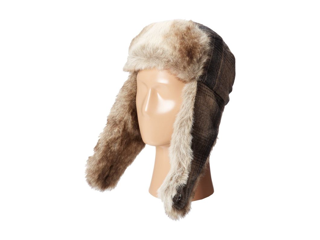 BSCI Audit 100% Polyester Russian Winter Trooper Fur Hat with Earflap