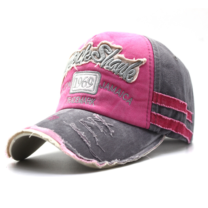 BSCI Audit Embroidered Adjustable Washed Cotton Distressed Dad Hat