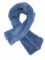 Winter Warm Soft Furry Wrap Around Loophole Women Blue Faux Fur Scarf
