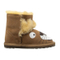 Sedex Audit Winter Cute Lion Animal Cartoon Wool Fur Snow Boots for Kids and Children