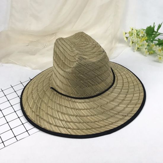 Wholesale Custom Cheap Mexico Sombrero Beach Surf Lifeguard Straw Hat