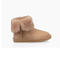 New Arrival Fashion Style Warm Decorative Buttons Women Fur Boots for Winter