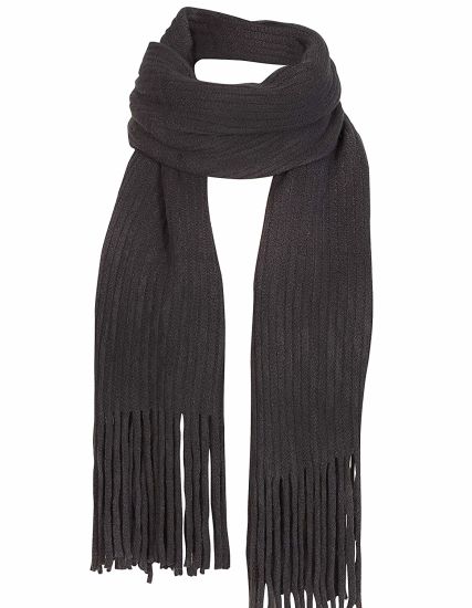 Sedex Audit 100% Acrylic Thick Cable Chunky Fashion Women Knit Scarf