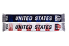 Sedex Audit 100% Acrylic Football USA Fan Scarf Double-Sided Knit Soccer Scarf