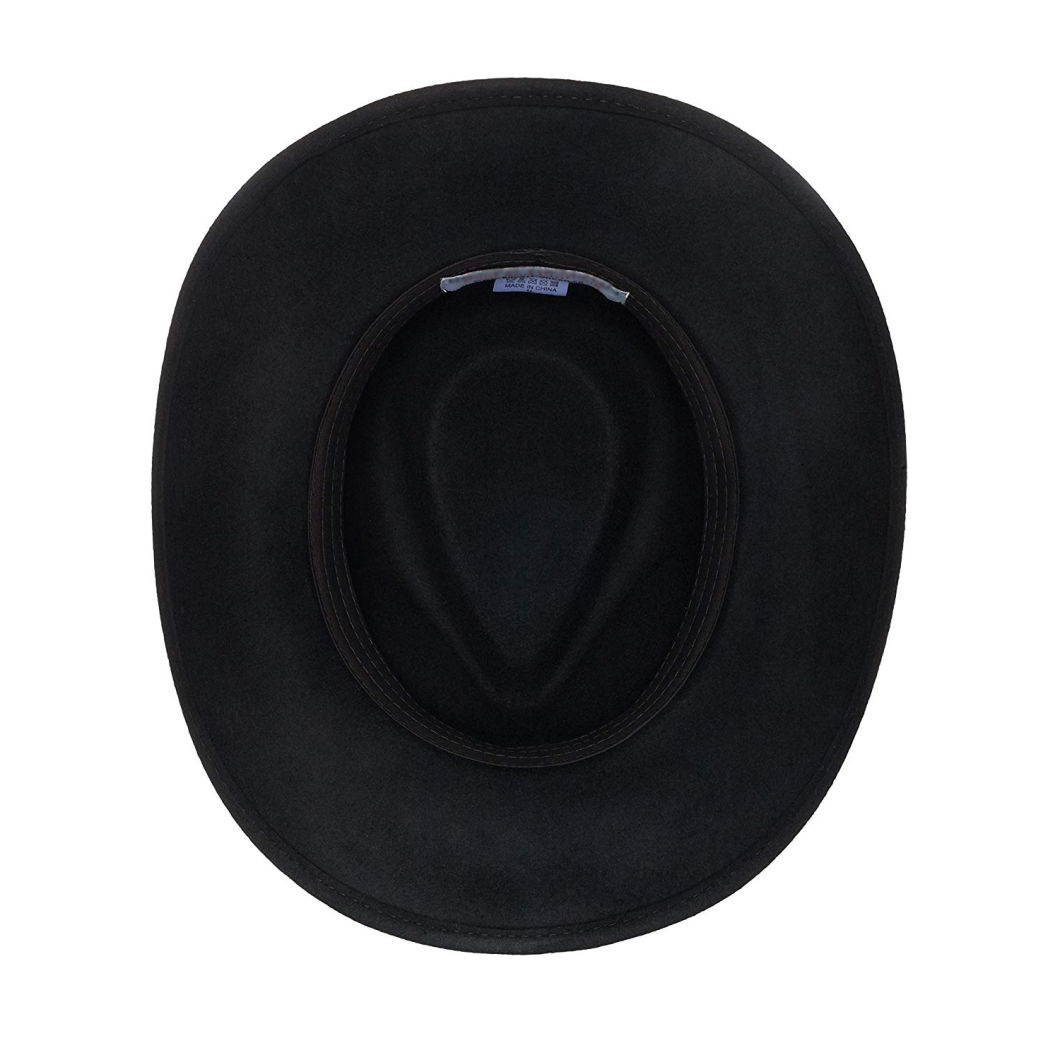 BSCI Audit Faux-Leather Durable Crushable Wool Jb Mauney Cowboy Hat