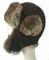 Polyester Rabbit Fur Trim Winter Warm Earflap Fur Luxury Hat