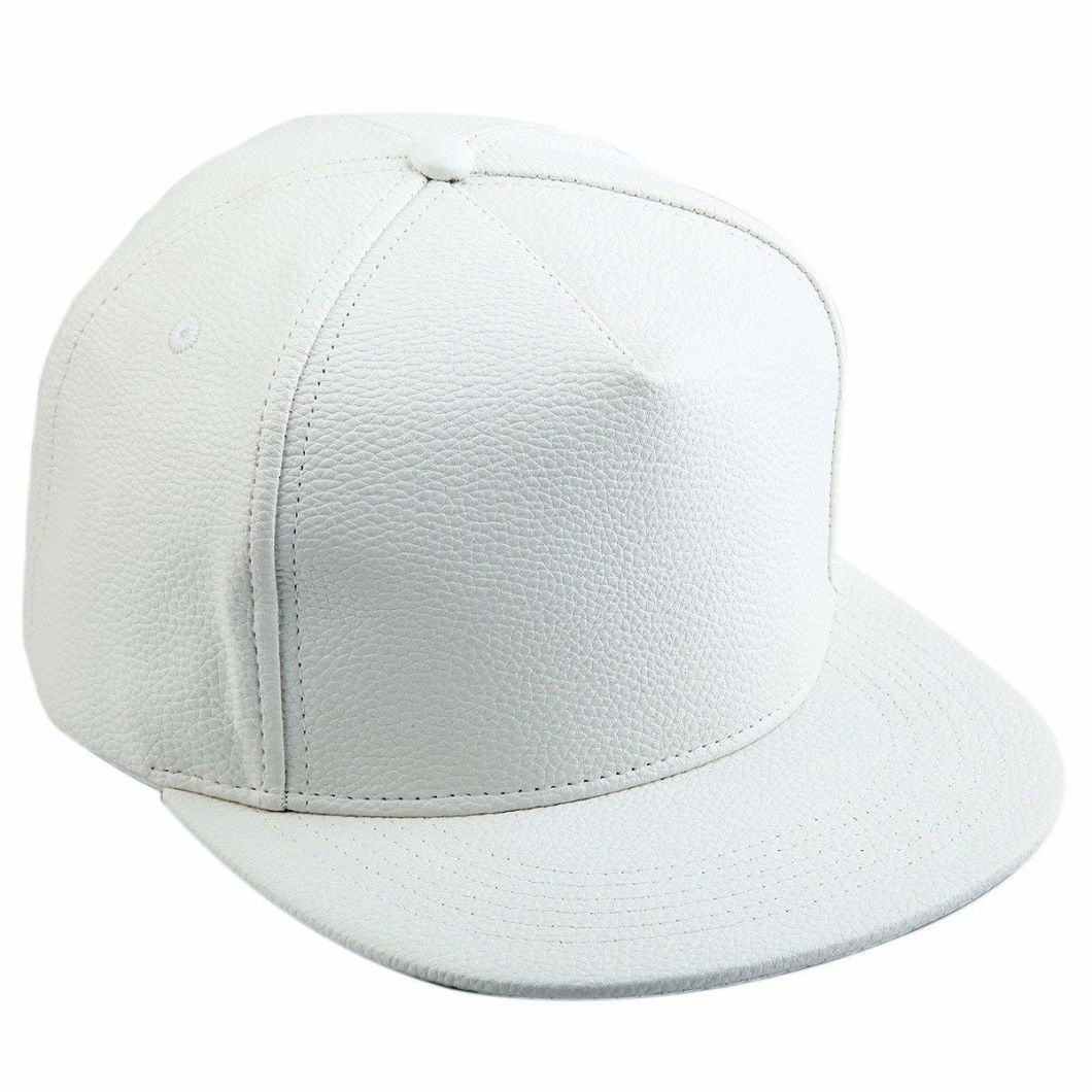 Sedex Audit Wholesale Unisex Hip-Hop Baseball PU Leather Snapback Cap