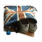 Sedex Audit Wholesale Custom Man Women Flag Pattern Hemp Drawstring Bag with Durable Canvas and Cotton for Gym Sports Books Small Laptop