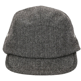 BSCI Audit Custom Blank Fashion Flat Brim Wool 5 Panel Cap