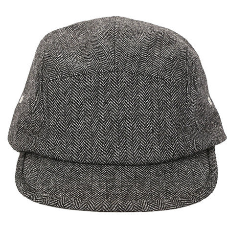 BSCI Audit Custom Blank Fashion Flat Brim Wool 5 Panel Cap