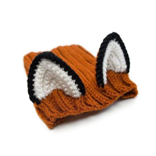 Acrylic Winter Neck Ear Headband Warm Knitted Pets Dog Snood