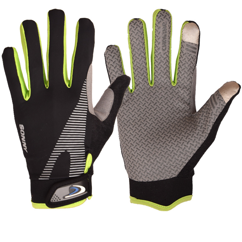 Winter Warm Protective Black Touchscreen Tactical Sport Silica Gel Cycling Velvet Glove