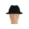 Custom Flipped Brim Felt Fedora Oktoberfest Hat with Leather Sweatband