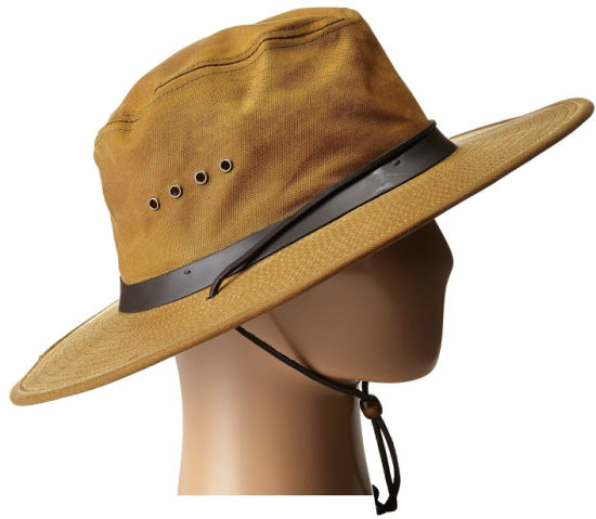 Custom Wide Brim Bucket Cotton Outdoor Fishing Hat with String